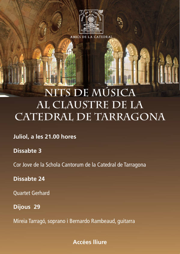 Noches de música en el claustro de la Catedral de Tarragona